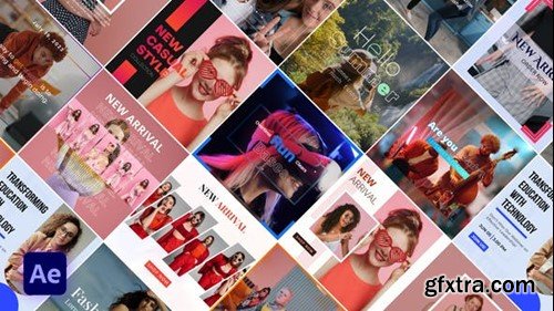 Videohive DualColor Instagram Feed Post 47702621