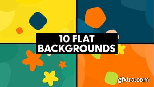Videohive Flat Backgrounds 47862843
