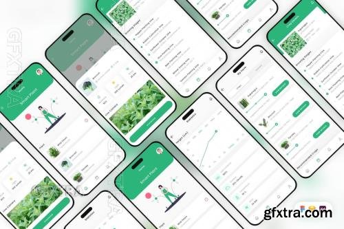 Smart Agriculture Mobile App UI Kit SDYZ84J