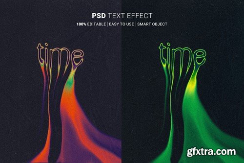 Time Editable Text Effect KZ8XSYA
