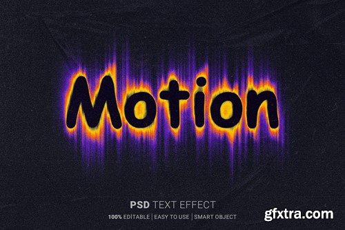Motion Editable Text Effect T26ZDHJ