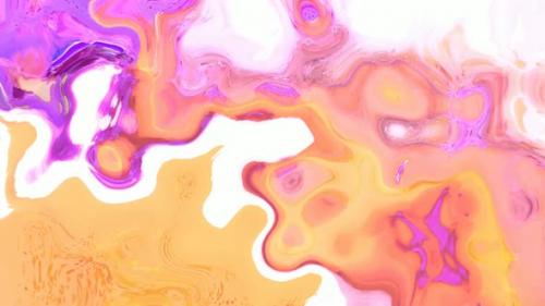 Videohive - Abstract amazing liquid Animation, Multicolor Liquid Pattern background. Vd2601 - 47760363