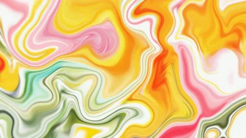 Videohive - Abstract liquid background. Fluid wavy background animation . Vd2528 - 47760375