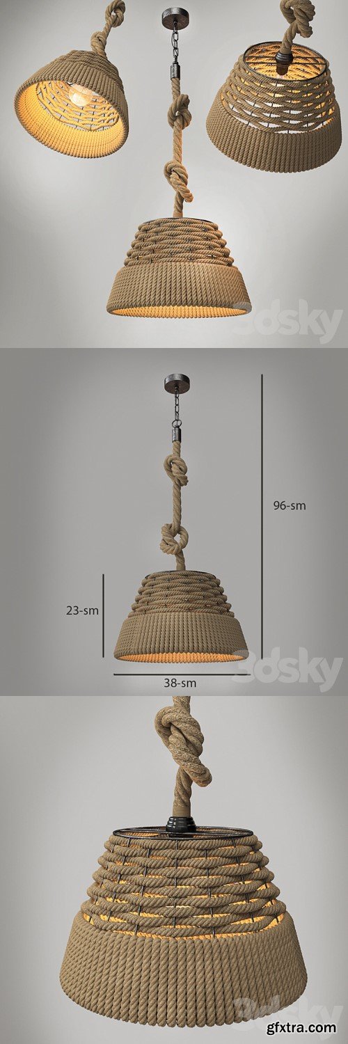 loft-style country pendant lamp