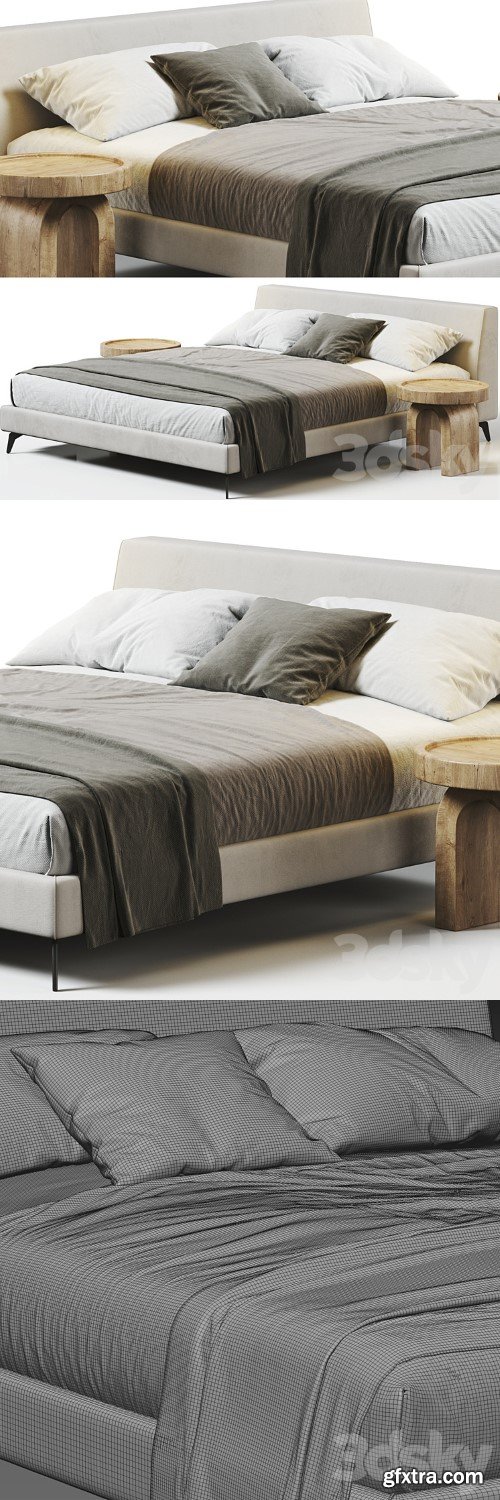 Meridiani Louis Up Bed