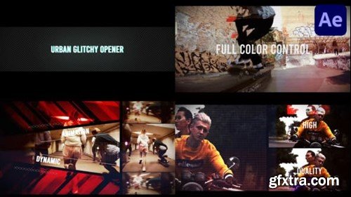 Videohive Urban Glitchy Opener for After Effects 47814744