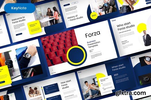 Forza – Business Keynote Template T4EX8BF