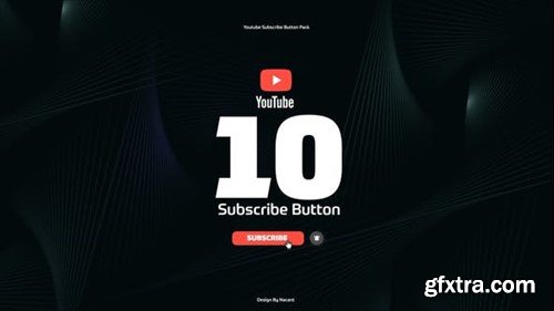 Videohive Youtube Subscribe Buttons Pack 47856117