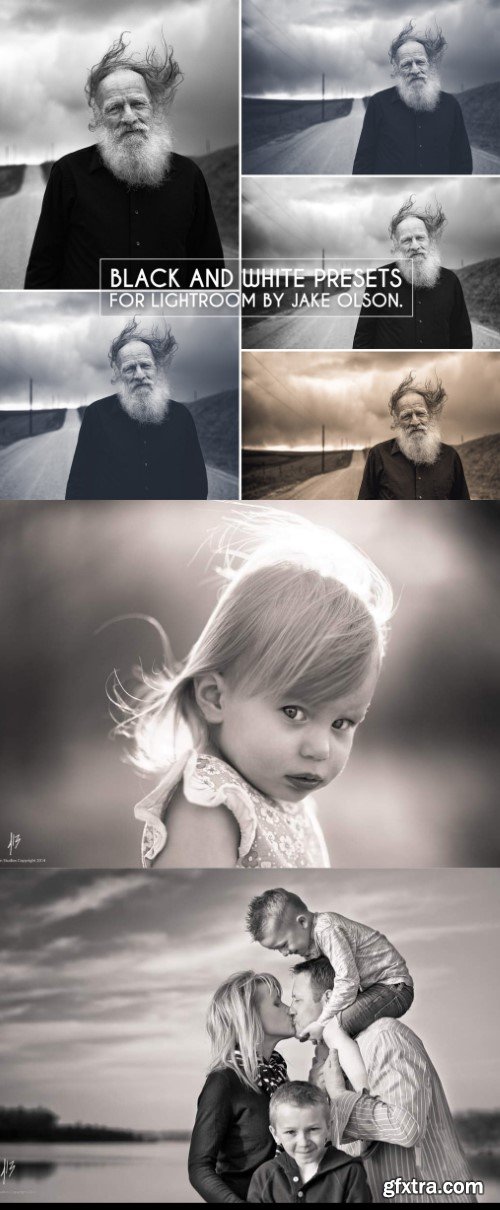 Jake Olson’s Black and White Preset Collection