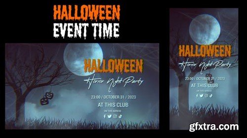 Videohive Halloween Event time 47892720