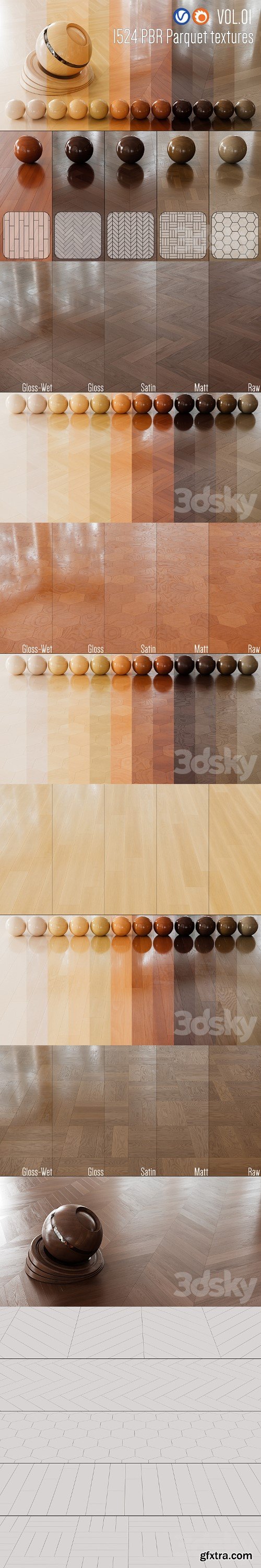 Wood Floor Set 0001