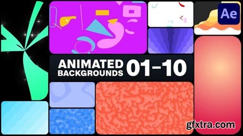 Videohive Animated Backgrounds for After Effects 47917301