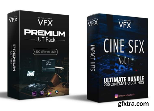 CINE SFX Vol. 1 & Premium LUTs Pack