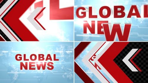 Videohive - Global News Transition - 47936177