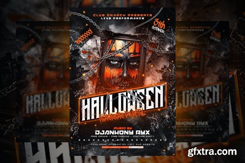 Halloween Flyer Template A9VGY2Y
