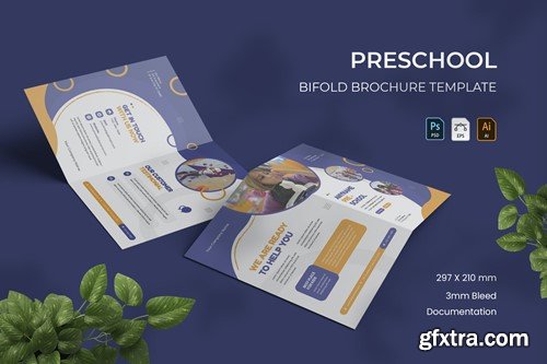 Preschool - Bifold Brochure P2V23DD