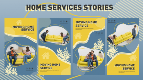 Videohive - Home Services Stories - 47831807