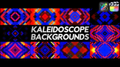 Videohive - Kaleidoscope Backgrounds for FCPX - 47836690