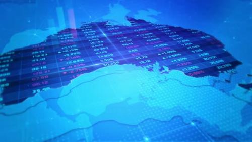 Videohive - Australia stock market and economic business growth - 47897425