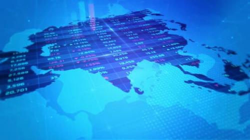 Videohive - Asia stock market and economic business growth - 47898972