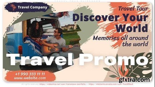 Videohive Travel Tour Slideshow 47997195