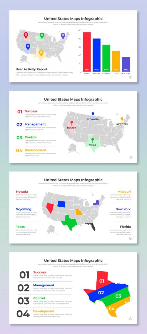 Map Infographics Template 640645631