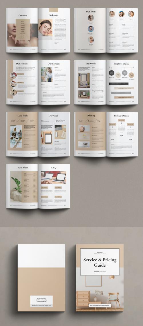 Services & Pricing Guide Template 640541846