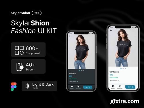 Skylarshion - Fashion UI Kit Ui8.net