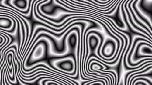 Videohive - Animated spiral movement seamless pattern shiny liquid motion background - 47912148
