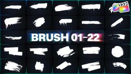 Videohive - Brush Elements for FCPX - 47765631