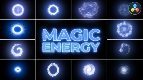 Videohive - Magic Energy for DaVinci Resolve - 47793871