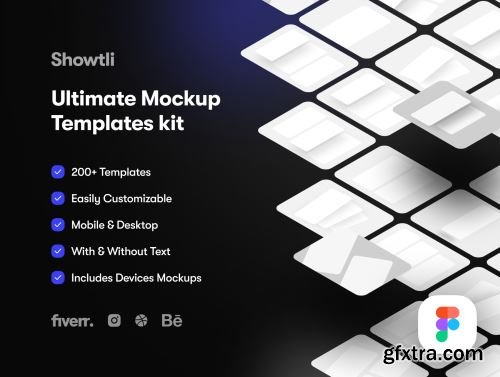 Showtli - Ultimate Smart Mockup Templates Kit Ui8.net