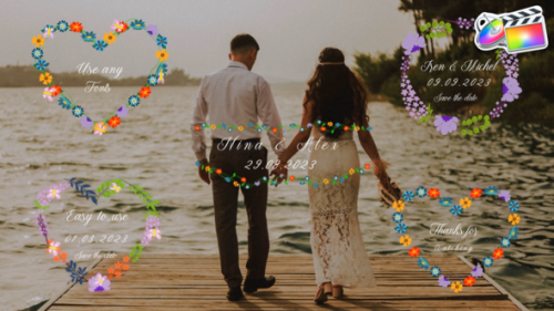 Videohive - Wedding Titles for FCPX - 47948585