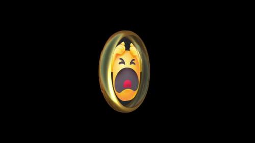 Videohive - Emoji Pain Transparent Background - 47960514