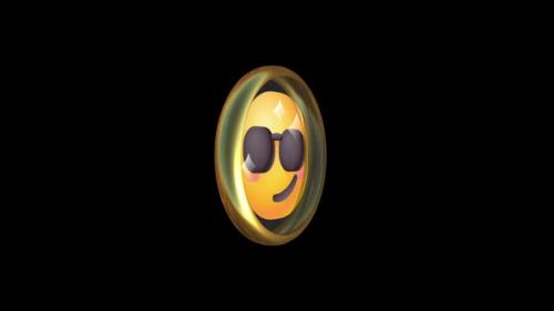 Videohive - Emoji Proud Transparent Background - 47960575