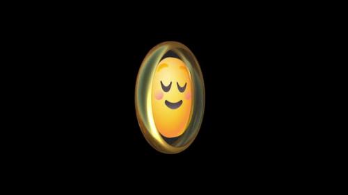 Videohive - Emoji Proud Transparent Background - 47960586