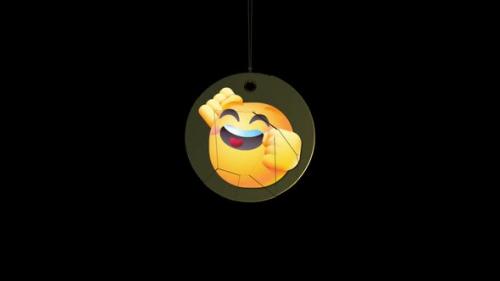 Videohive - Emoji Enthusiastic Icon Animation - 47960623