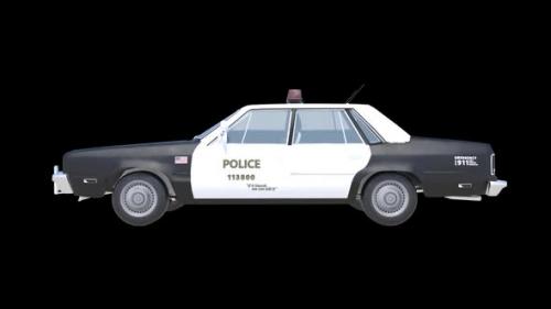 Videohive - Police Car Animation - 47962168