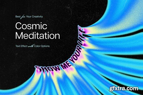 Cosmic Meditation Text Effect CFC8LWT