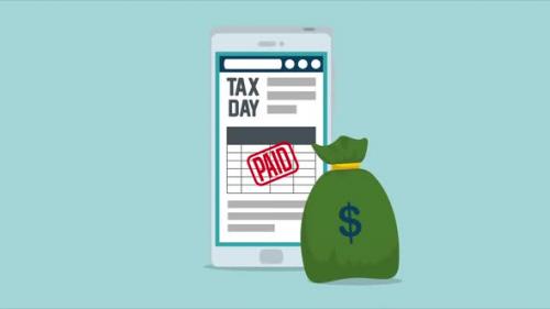 Videohive - 2D Tax Day Payment - 47964027