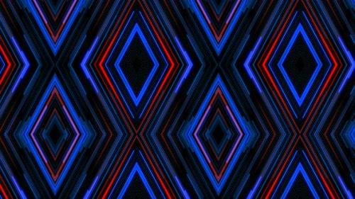 Videohive - Abstract geometric line technology background - 47967572