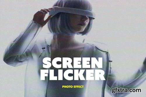 Screen Flicker Photo Effects P83XDNV