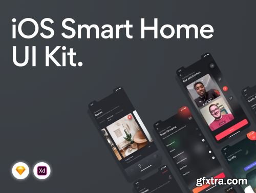 Smart Home Automation UI Kit Ui8.net