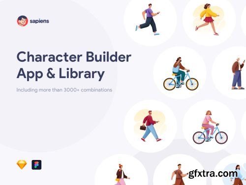 Sapiens Character Builder Library Ui8.net