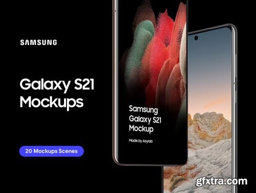 Samsung Galaxy S21 - 20 Mockups Ui8.net