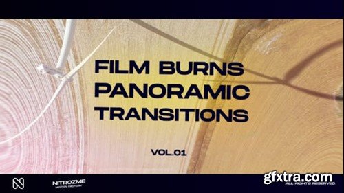 Videohive Film Burns Panoramic Transitions Vol. 01 48059701
