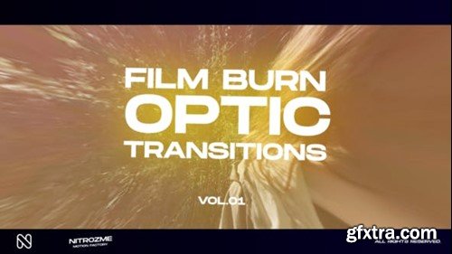 Videohive Film Burns Optic Transitions Vol. 01 48059684