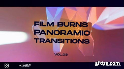 Videohive Film Burns Panoramic Transitions Vol. 03 48059705