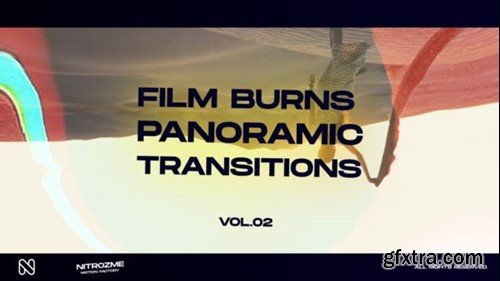 Videohive Film Burns Panoramic Transitions Vol. 02 48059704
