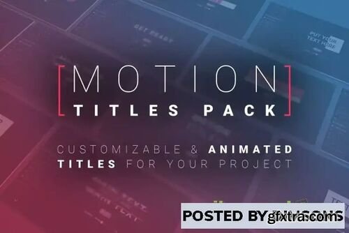 Motion Titles Pack v1.0.6